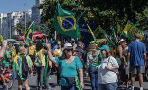 Milhares esperados em Copacabana para manifestação convocada por Bolsonaro