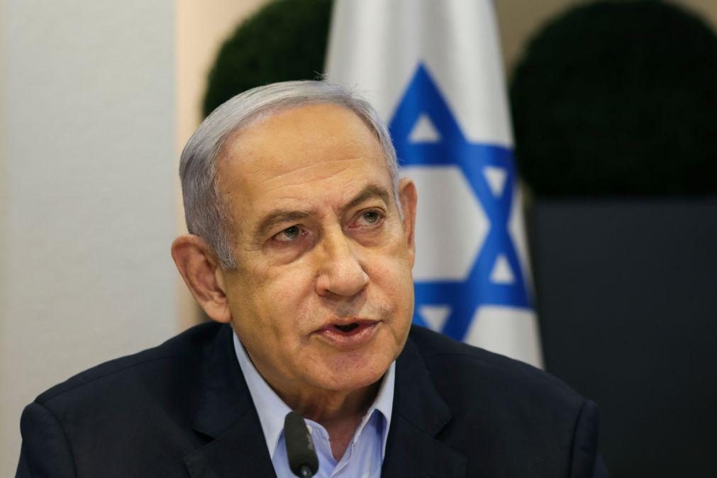 Netanyahu promete aumentar a pressão militar sobre o Hamas