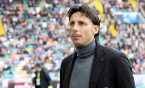 Gabriele Cioffi afastado do cargo de treinador da Udinese