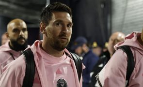 Messi volta a 'bisar' e assistir em novo triunfo do Inter Miami na MLS