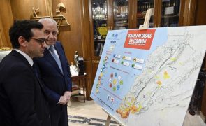 MNE francês no Líbano para evitar guerra em grande escala