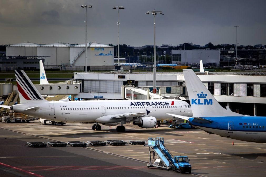 Air France-KLM quase triplica prejuízo no 1.º trimestre para 480 ME
