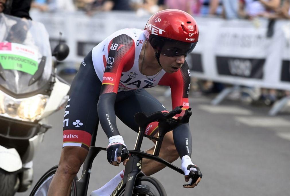 Giro: Rui Oliveira no lote da UAE Emirates liderada por Pogacar