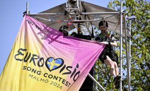 Policia sueca aguarda manifestações sobre Gaza durante Eurovisão da Canção