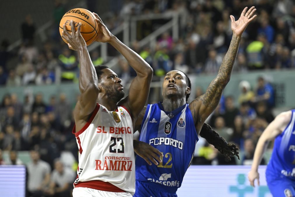 Benfica vence FC Porto e conquista Taça Hugo dos Santos de basquetebol