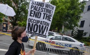 Polícia desmantela acampamento pró-palestiniano em Washington