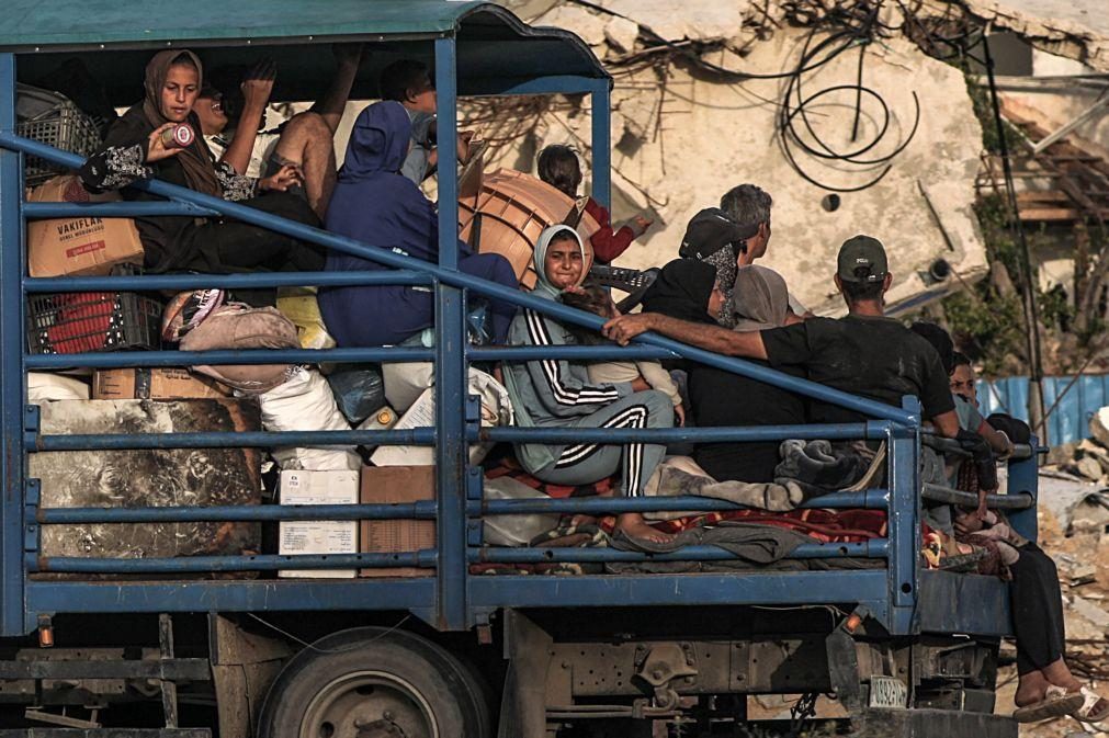 Israel ordena evacuação de áreas a leste de Rafah e norte da Faixa de Gaza