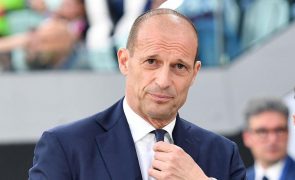 Juventus despede Massimiliano Allegri após comportamento na Taça de Itália
