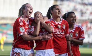 Benfica junta Taça à Liga feminina ao golear Racing Power na final