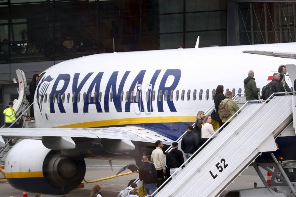Lucro da Ryanair subiu 34% para 1.917 ME no ano fiscal que terminou em março