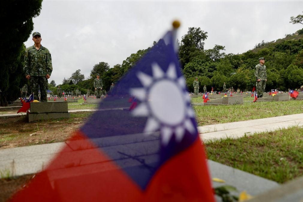 Manobras militares da China são 