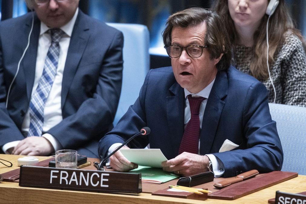 França defende ser hora do Conselho de Segurança agir ao invés de
