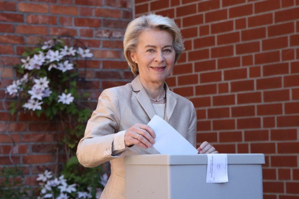 Von der Leyen celebra vitória do PPE e promete