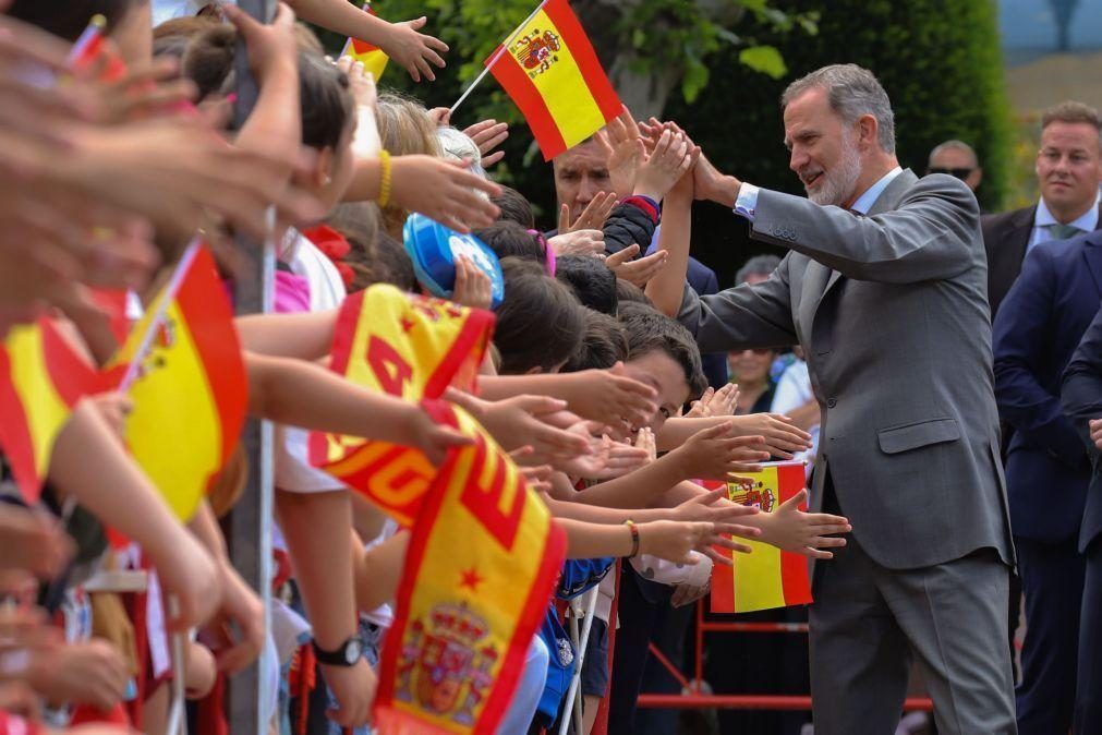 Felipe VI é Rei há dez anos numa Espanha que