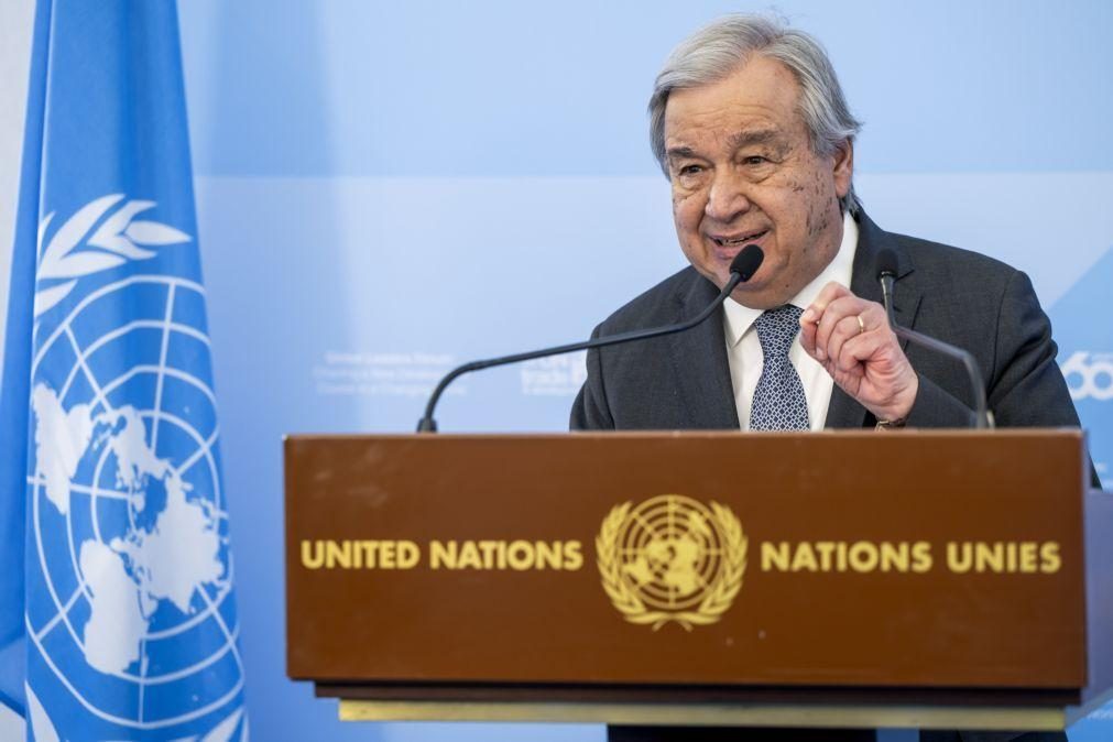 Guterres lamenta