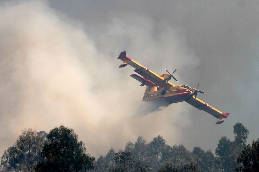 Incêndio em Castro Daire com