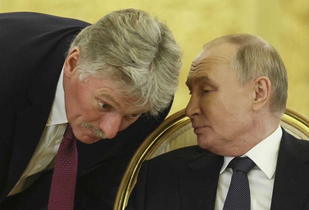 Kremlin rejeita plano de vitória de Zelensky e afirma que Kiev