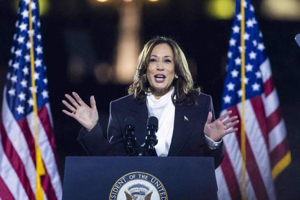 Harris distancia-se de Biden por apelidar os apoiantes de Trump de