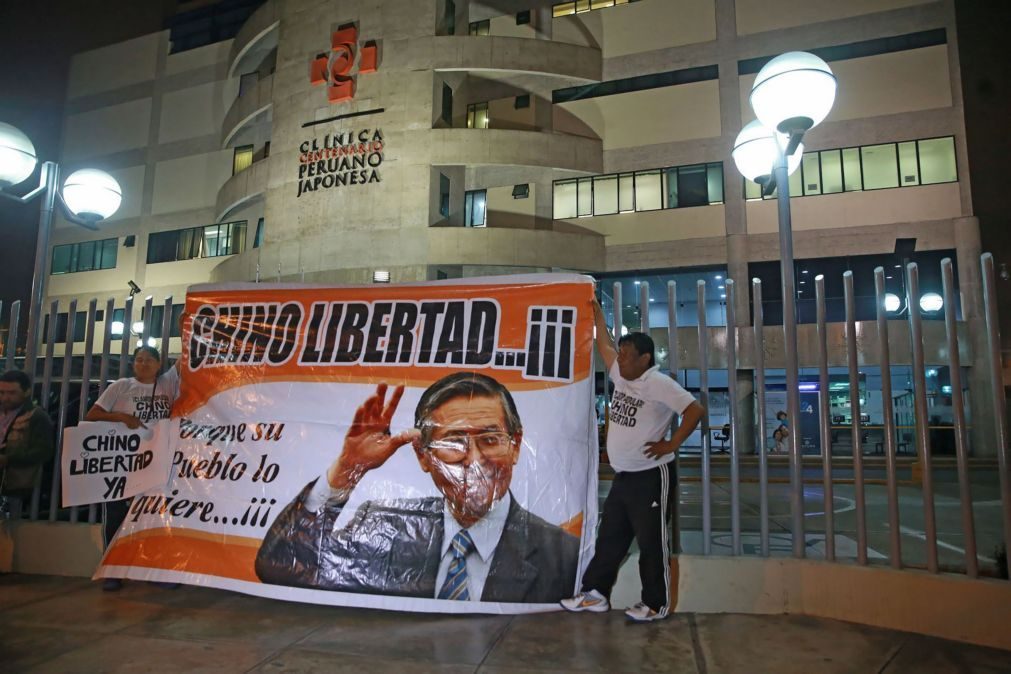 Antigo presidente do Peru vai ser libertado por motivos de saúde
