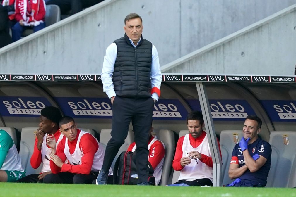 Carlos Carvalhal diz que Sporting de Braga não será surpreendido em Arouca