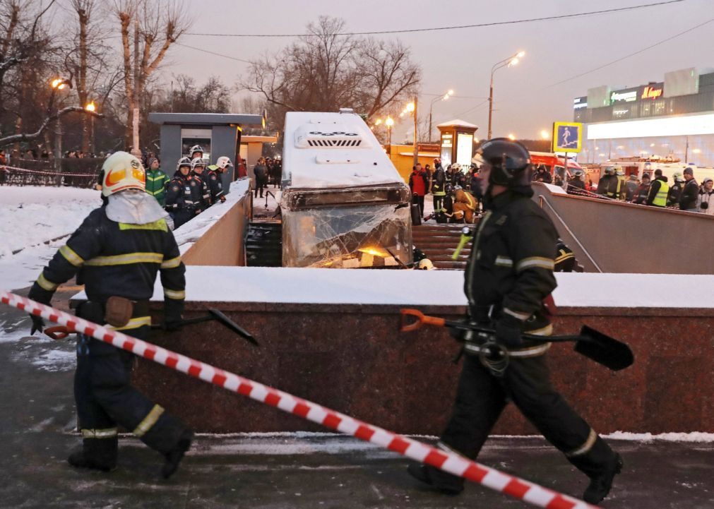 Sobe para cinco número de mortos em atropelamento em Moscovo