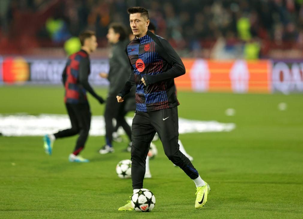 Lewandowski falha duelo com Portugal devido a lesão