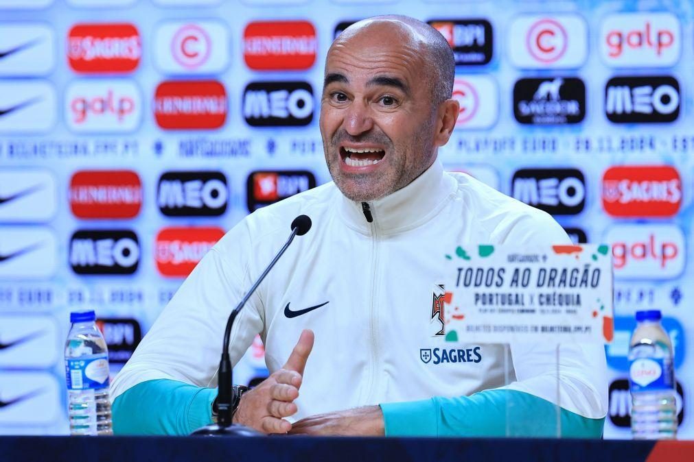 Martínez diz que lesões fazem do jogo com Polónia um
