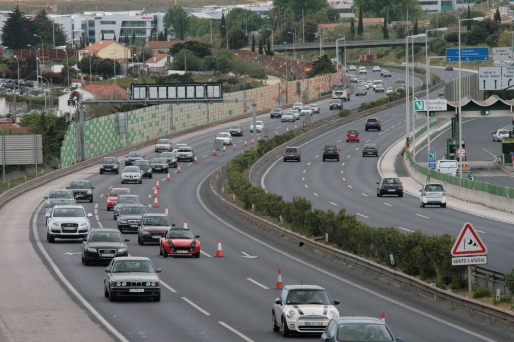 Última Hora: Acidente com sete viaturas congestiona o trânsito em Lisboa
