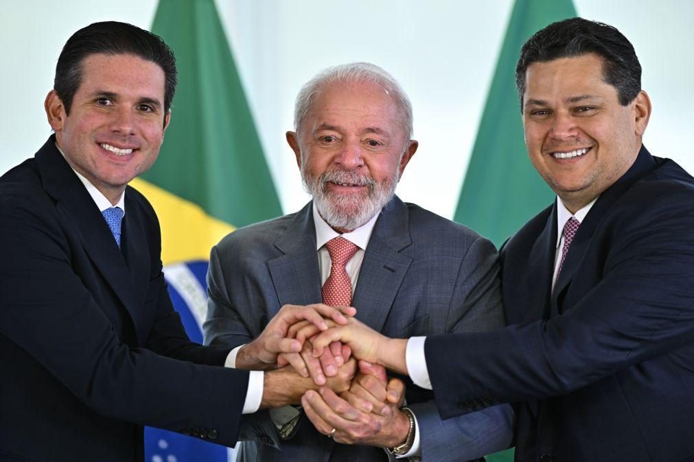 Lula pede aos novos líderes da Câmara e Senado