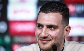 Portugal tem de igualar o querer da Dinamarca na Liga das Nações, diz Diogo Dalot