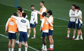 Nuno Tavares volta a falhar treino da seleção portuguesa