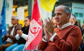 Legislativas: Raimundo volta a encabeçar lista da CDU por Lisboa, Bernardino por Beja