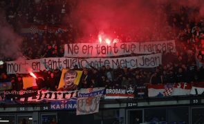 Sete detidos por terem feito saudação nazi durante o jogo França-Croácia