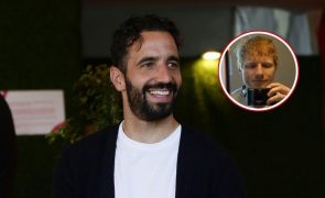 Rúben Amorim Ed Sheeran explica atitude 'polémica' com o técnico português... e surpreende!