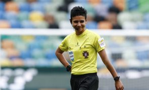 Catarina Campos arbitra I Liga masculina e coloca Portugal também na 'linha da frente'