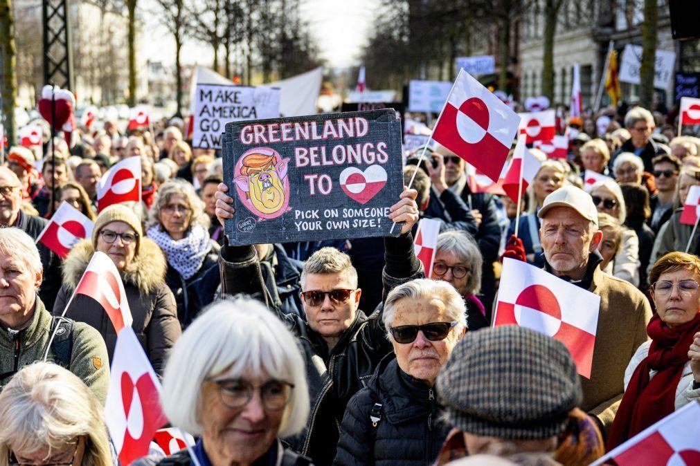 Milhares manifestam-se na Dinamarca contra pretensão de Trump sobre Gronelândia