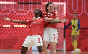 Benfica vence Nun´Álvares e conquista nona Taça de Portugal feminina de futsal