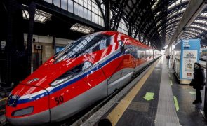 Comboio Paris-Milão retoma serviço após interrupção de 19 meses