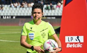 Árbitra Catarina Campos nomeada para a fase final do Euro2025 feminino
