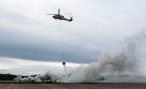 Força Aérea recebeu o quarto dos nove helicópteros para combate aéreo de incêndios