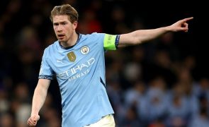 Kevin De Bruyne abandona o City no final da época após um década em Manchester