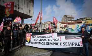 Manifestação da CGTP no Porto reuniu mais de dois mil trabalhadores