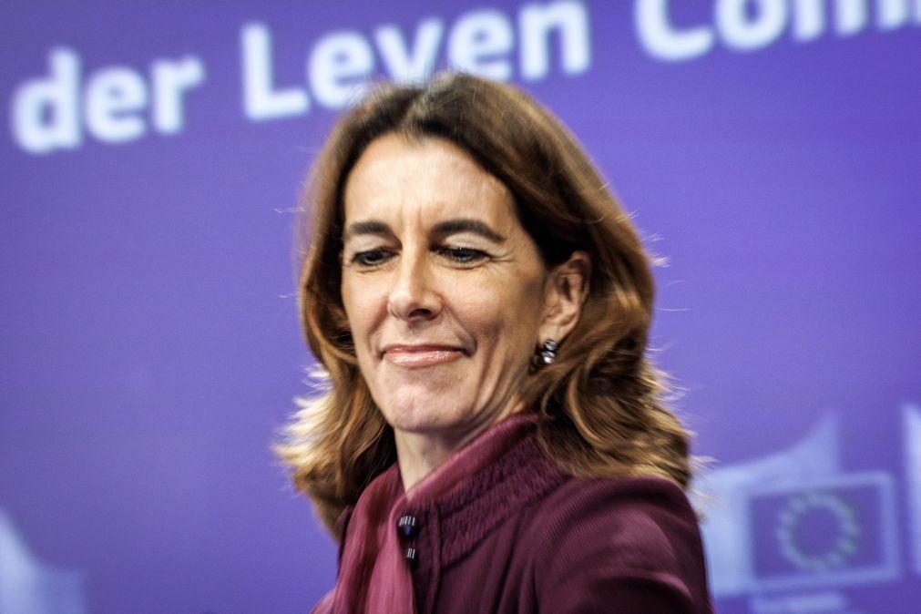 Comissão Europeia vinca que bolsas em queda