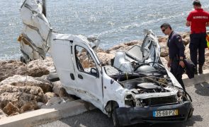Retirados carro e corpo de homem que caíram ao rio Tejo na Marginal