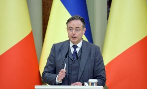 PM belga anuncia apoio de mil milhões de euros a Kiev e entrega imediata de F-16