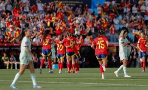 Portugal goleado por 7-1 pela campeã mundial Espanha na Liga das Nações feminina