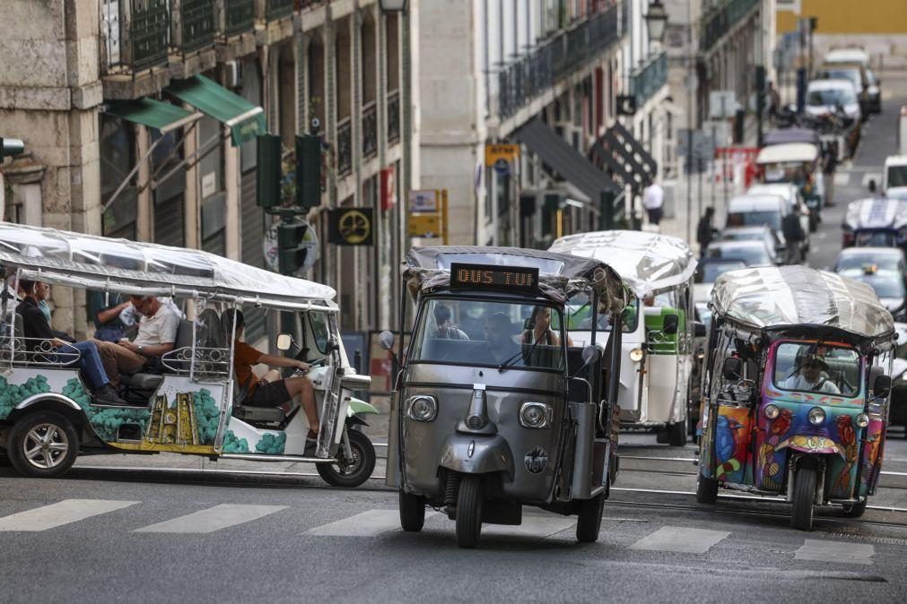 Profissionais dos tuk tuk satisfeitos com as novas medidas em Lisboa