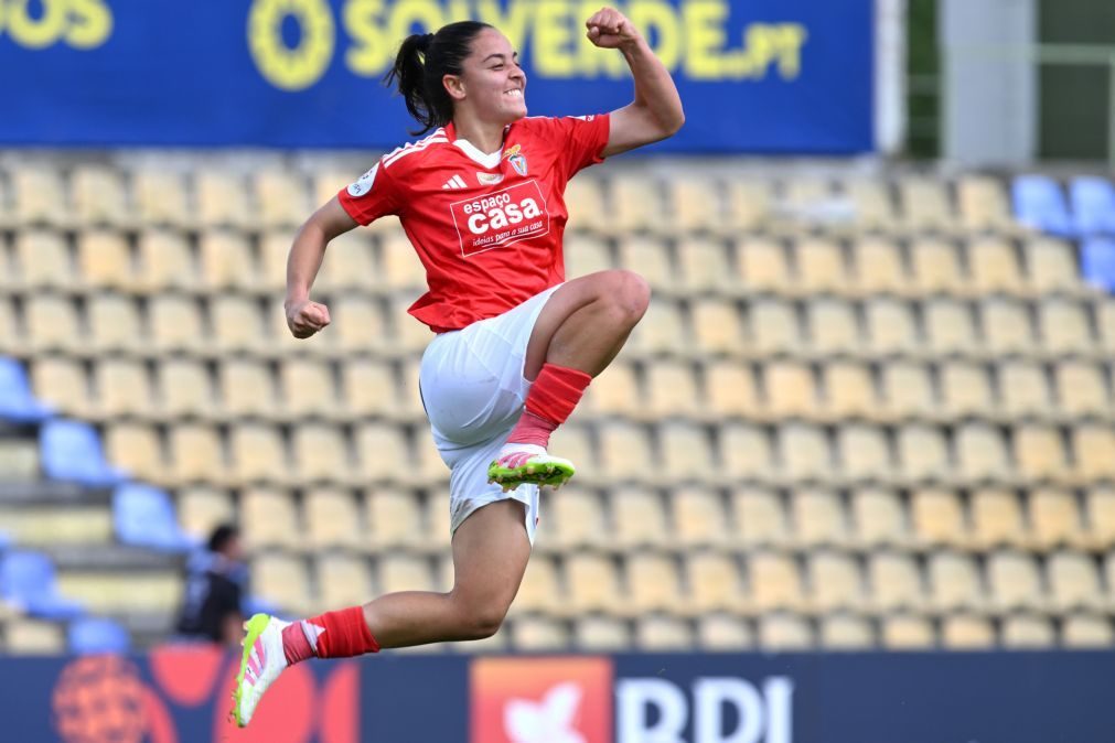 Benfica pentacampeão nacional feminino de futebol ao vencer Valadares Gaia