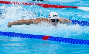 Diogo Ribeiro domina 50 metros mariposa em Dublin, João Costa vence 50 costas