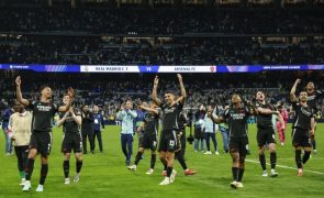 Arsenal e Inter Milão seguem para as meias-finais da Liga dos Campeões